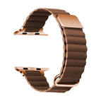 7 45mm / 6&SE&5&4 44mm / 3&2&1 42mm / Rose Gold Buckle Brown