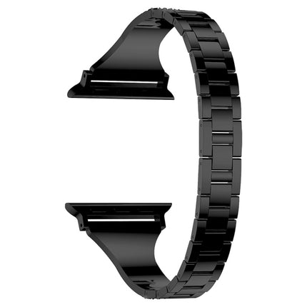 Diamond Encrusted Leather Strap Watchband For Apple Watch Series, 7 41mm / 6&SE&5&4 40mm / 3&2&1 38mm, 7 45mm / 6&SE&5&4 44mm / 3&2&1 42mm - DealBuddy