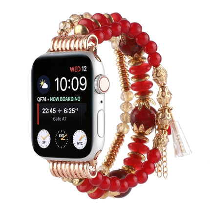 Pearl Strap Watchband For Apple Watch Series, 7 41mm / 6&SE&5&4 40mm / 3&2&1 38mm, 7 45mm / 6&SE&5&4 44mm / 3&2&1 42mm - DealBuddy