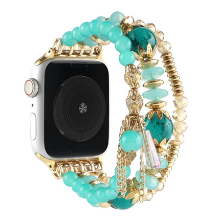 Pearl Strap Watchband For Apple Watch Series, 7 41mm / 6&SE&5&4 40mm / 3&2&1 38mm, 7 45mm / 6&SE&5&4 44mm / 3&2&1 42mm - DealBuddy