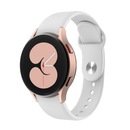 For Samsung Galaxy Watch4 40&44mm/Watch4 Classic 42&46mm Silicone Reverse Buckle Watchband - DealBuddy