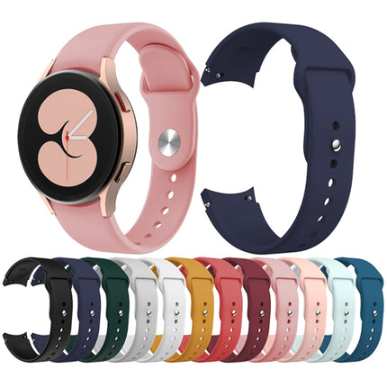 For Samsung Galaxy Watch4 40&44mm/Watch4 Classic 42&46mm Silicone Reverse Buckle Watchband - DealBuddy