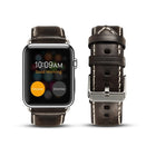 Oil Wax Retro Cowhide Strap Watchband, For Apple Watch Series, For Apple Watch Series 5 - DealBuddy