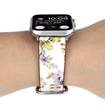 Floral Strap Watchband, For Apple Watch Series, For Apple Watch Series 5 - DealBuddy