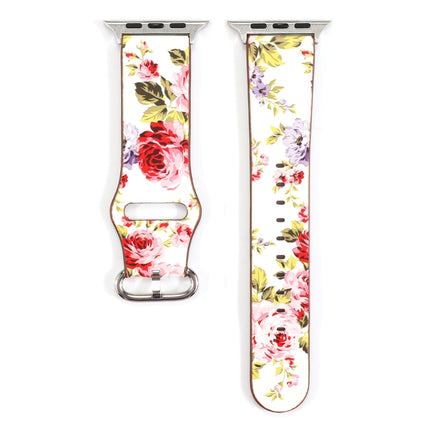 Floral Strap Watchband, For Apple Watch Series, For Apple Watch Series 5 - DealBuddy