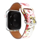 For Apple Watch Series 5 / White Pink