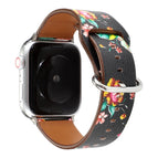 For Apple Watch Series 5 / Black Red