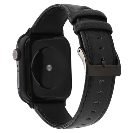 Oil Wax Crazy Horse Texture Genuine Leather Strap, For Apple Watch Series, For Apple Watch Series 5 - DealBuddy