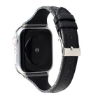 Stitching Stripes Genuine Leather Strap  Watchband, For Apple Watch Series, For Apple Watch Series 5 - DealBuddy
