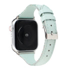Stitching Stripes Genuine Leather Strap  Watchband, For Apple Watch Series, For Apple Watch Series 5 - DealBuddy