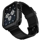Silicone Watchband + Watch Case Set, For Apple Watch Series 9 / 8 / 7 41mm, For Apple Watch Series 9 / 8 / 7 45mm - DealBuddy