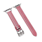 14mm Cowhide Leather Watchband For Apple Watch Series, 7 41mm/6&SE&5&4 40mm/3&2&1 38mm, 7 45mm/6&SE&5&4 44mm/3&2&1 42mm - DealBuddy