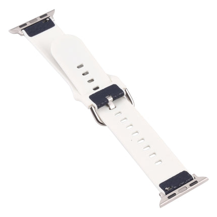 Litchi TPU Watchband For Apple Watch Series, 7 41mm / 6&SE&5&4 40mm / 3&2&1 38mm, 7 45mm / 6&SE&5&4 44mm / 3&2&1 42mm - DealBuddy