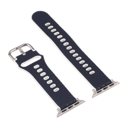 Litchi TPU Watchband For Apple Watch Series, 7 41mm / 6&SE&5&4 40mm / 3&2&1 38mm, 7 45mm / 6&SE&5&4 44mm / 3&2&1 42mm - DealBuddy