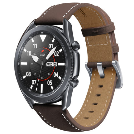 Leather Strap Watchband, For Samsung Galaxy Watch4 40mm/44mm - DealBuddy