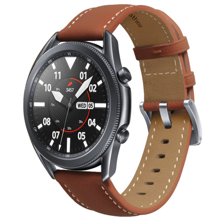 Leather Strap Watchband, For Samsung Galaxy Watch4 40mm/44mm - DealBuddy