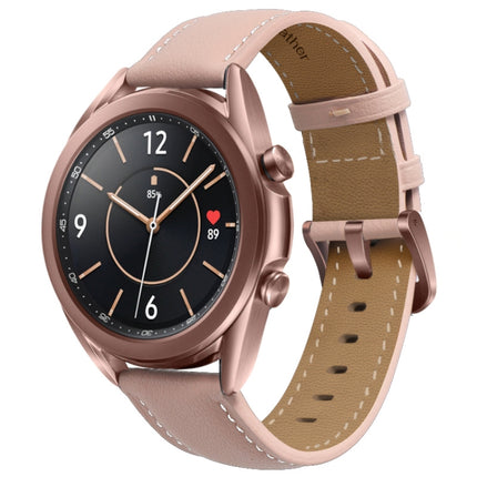 Leather Strap Watchband, For Samsung Galaxy Watch4 40mm/44mm - DealBuddy