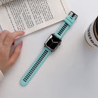 7 41mm / 6&SE&5&4 40mm / 3&2&1 38mm / Mint Green + Black