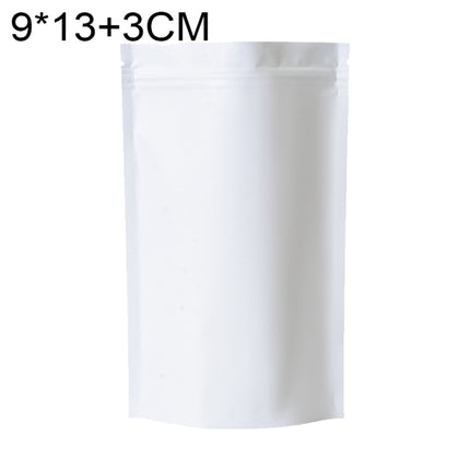 100 PCS/Set Matte Aluminum Foil Snack Stand-up Pouch