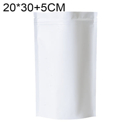 100 PCS/Set Matte Aluminum Foil Snack Stand-up Pouch