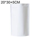 100 PCS/Set Matte Aluminum Foil Snack Stand-up Pouch