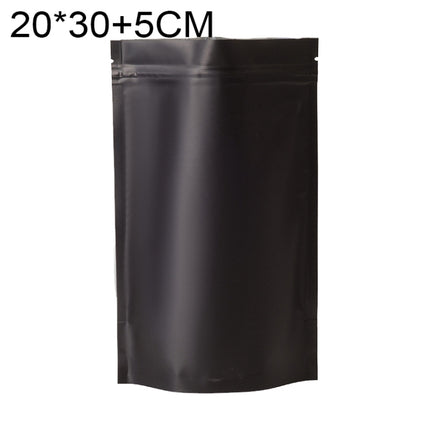 100 PCS/Set Matte Aluminum Foil Snack Stand-up Pouch