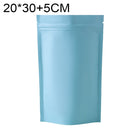 100 PCS/Set Matte Aluminum Foil Snack Stand-up Pouch