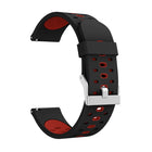 Three Row Holes Silicone Watchband, For Samsung Galaxy Watch 3 45mm - DealBuddy