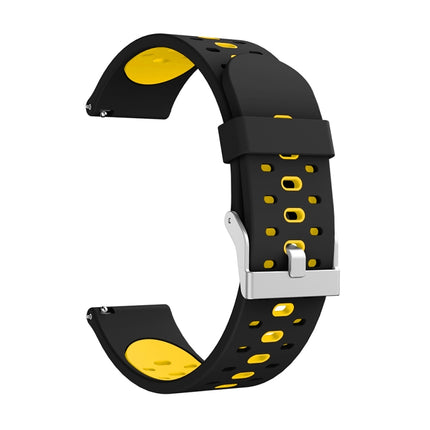 Three Row Holes Silicone Watchband, For Samsung Galaxy Watch 3 45mm - DealBuddy
