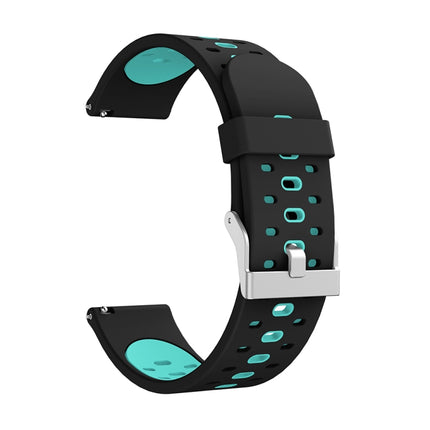 Three Row Holes Silicone Watchband