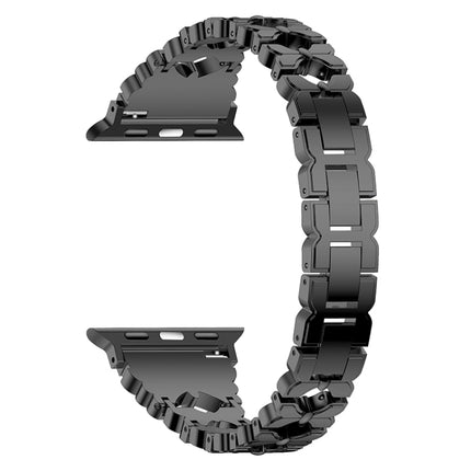Stainless Steel Watchband For Apple Watch Series, 7 41mm / 6&SE&5&4 40mm / 3&2&1 38mm, 7 45mm / 6&SE&5&4 44mm / 3&2&1 42mm - DealBuddy