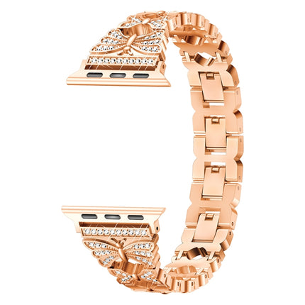 Stainless Steel Watchband For Apple Watch Series, 7 41mm / 6&SE&5&4 40mm / 3&2&1 38mm, 7 45mm / 6&SE&5&4 44mm / 3&2&1 42mm - DealBuddy