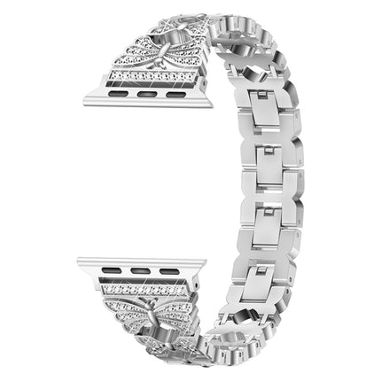 Stainless Steel Watchband For Apple Watch Series, 7 41mm / 6&SE&5&4 40mm / 3&2&1 38mm, 7 45mm / 6&SE&5&4 44mm / 3&2&1 42mm - DealBuddy