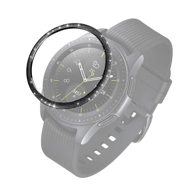 Glitter Powder Stainless Steel Bezel Ring - DealBuddy