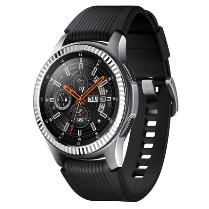 Batch Flower Stainless Steel Bezel Ring, For Samsung Galaxy Watch 46mm