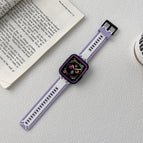 Purple White