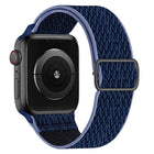 W Texture Nylon Strap For Apple Watch Series, 7 41mm / 6&SE&5&4 40mm / 3&2&1 38mm, 7 45mm / 6&SE&5&4 44mm / 3&2&1 42mm - DealBuddy