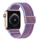 W Texture Nylon Strap For Apple Watch Series, 7 41mm / 6&SE&5&4 40mm / 3&2&1 38mm, 7 45mm / 6&SE&5&4 44mm / 3&2&1 42mm - DealBuddy
