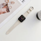 Leather Strap For Apple Watch Series, 7 41mm / 6&SE&5&4 40mm / 3&2&1 38mm, 7 45mm / 6&SE&5&4 44mm / 3&2&1 42mm - DealBuddy