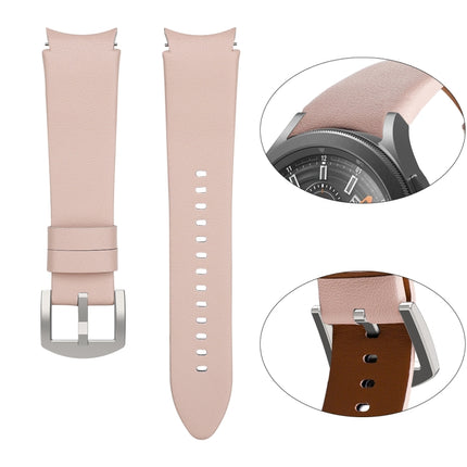 Genuine Leather Watchband, For Samsung Galaxy Watch4 40mm / 44mm - DealBuddy