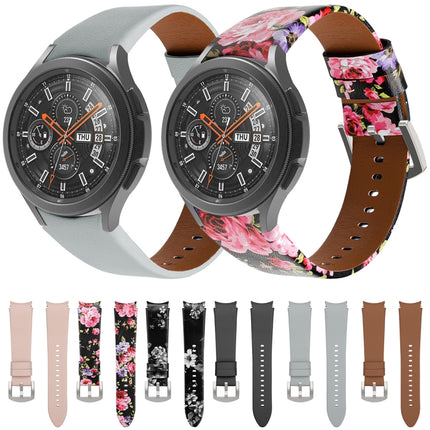 Genuine Leather Watchband, For Samsung Galaxy Watch4 40mm / 44mm - DealBuddy