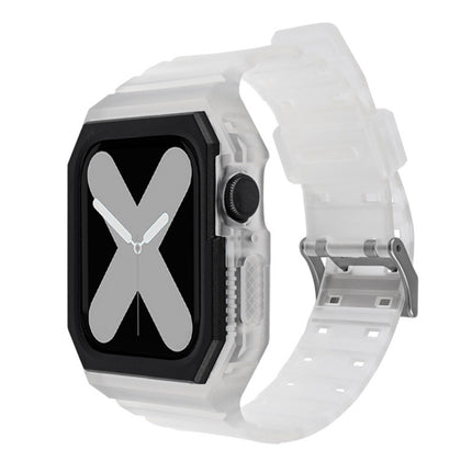 Two-color Integrated Watchband For Apple Watch Series, 7 41mm / 6&SE&5&4 40mm / 3&2&1 38mm, 7 45mm / 6&SE&5&4 44mm / 3&2&1 42mm - DealBuddy