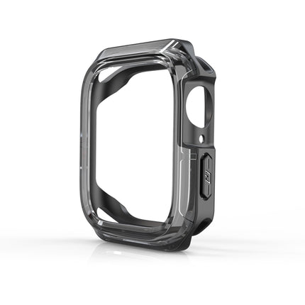 Transparent Two-color Armor Case, For Apple Watch Series 9 / 8 / 7 45mm, For Apple Watch Series 9 / 8 / 7 41mm, For Apple Watch Series 6 & SE & 5 & 4 44mm, For Apple Watch Series 6 & SE & 5 & 4 40mm - DealBuddy