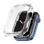 For Apple Watch Series 9 / 8 / 7 45mm / Transparent White