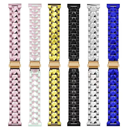 Electroplated Stainless Steel Strap For Apple Watch Series, 7 41mm / 6&SE&5&4 40mm / 3&2&1 38mm, 7 45mm / 6&SE&5&4 44mm / 3&2&1 42mm - DealBuddy
