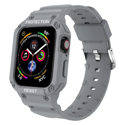 Three-proof Solid Color Integrated Strap For Apple Watch Series, 7 41mm / 6&SE&5&4 40mm / 3&2&1 38mm, 7 45mm / 6&SE&5&4 44mm / 3&2&1 42mm - DealBuddy