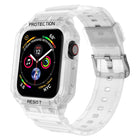 Three-proof Solid Color Integrated Strap For Apple Watch Series