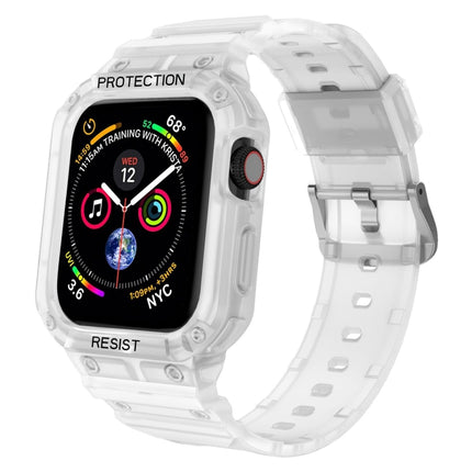Three-proof Solid Color Integrated Strap For Apple Watch Series, 7 41mm / 6&SE&5&4 40mm / 3&2&1 38mm, 7 45mm / 6&SE&5&4 44mm / 3&2&1 42mm - DealBuddy