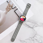 For Samsung Galaxy Watch4 40mm / Grey White
