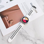 For Samsung Galaxy Watch4 44mm / White Black